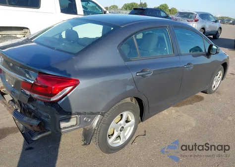 2013 Honda Civic Lx из США, поврежденный, VIN 19XFB2F52DE099520